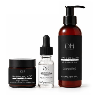Dr H Hyaluronic Acid Age-Defence Hydration System for Dryness, Fine Lines, Wrinkles