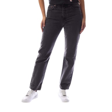 Levis Womens/Ladies 501 Denim 5 Pockets Jeans (Black)