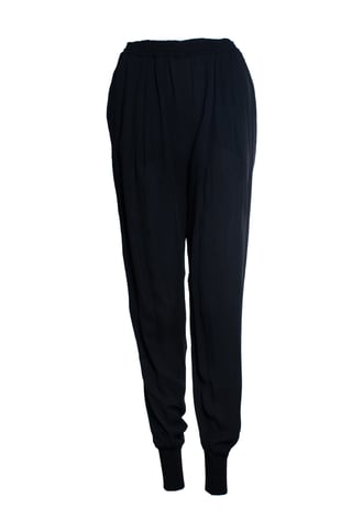 Stella McCartney, black sporty sheer pantalon