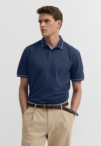 Bugatti Herren Polo-Shirt Baumwoll-Piqué Kurzarm Polokragen