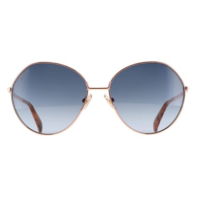 Max Mara MM0096 33W zonnebril met goud-blauw kleurverloop