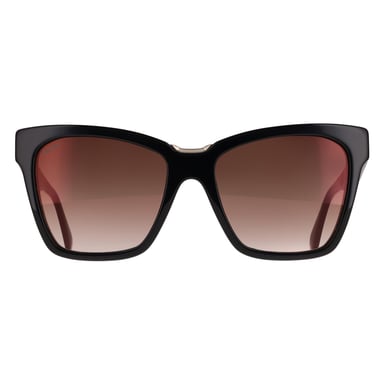 Max Mara MM0089 Spark3 01F glanzende zonnebril met zwart-bruin kleurverloop