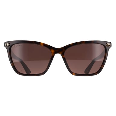 Gucci GG2111S 002 havana bruine zonnebril