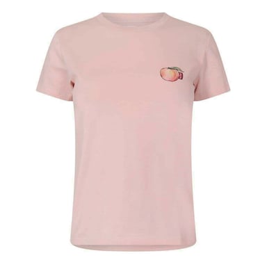 Levis Womens/Ladies Graphic Print T-Shirt (Pale Pink)