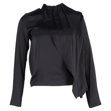 Dodo Bar Or Berna Blouse in Black Silk