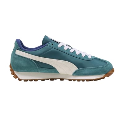 Puma Mens Easy Rider Vintage Leather Low Trainers (Emerald/White)