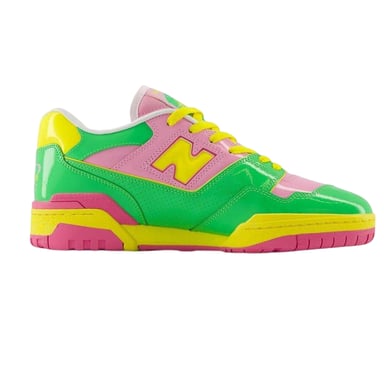 New Balance Womens/Ladies 550 Neon Leather Trainers (Green/Pink/Yellow)