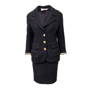 Boutique Wool Set with Turtle Buttons - '90s