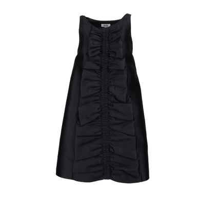 Moschino Cheap and Chic Cocktail Dress with Pleated Ruffles - '00s