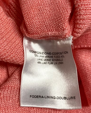 Gucci Knit Blouse in Pink Virgin Wool