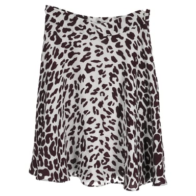 Miu Miu A-lijn minirok van viscose met dierenprint