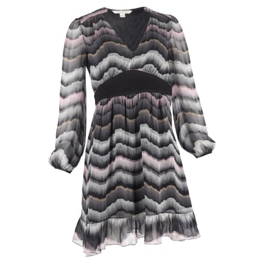 Di­ane von Fursten­berg Liz­beth Printed Dress in Multicolor Silk