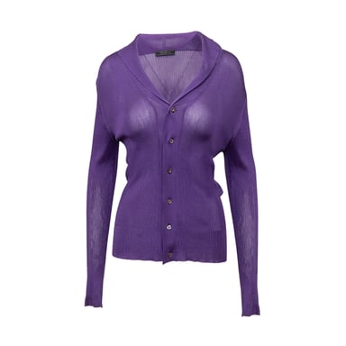 Prada Silk Ribbed Top - '10s