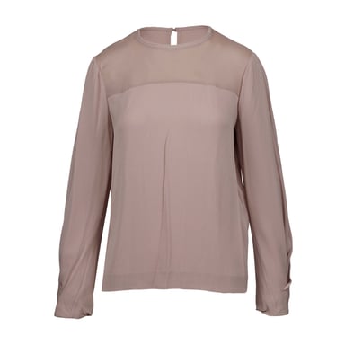Diane Von Furstenberg Pale Pink Blouse - '10s