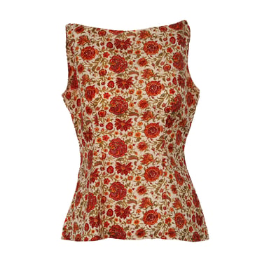 Isabel Marant Silk Floral Top - '10s