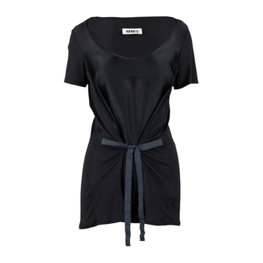 MM6 Maison Margiela Long Top with Ribbon - '10s