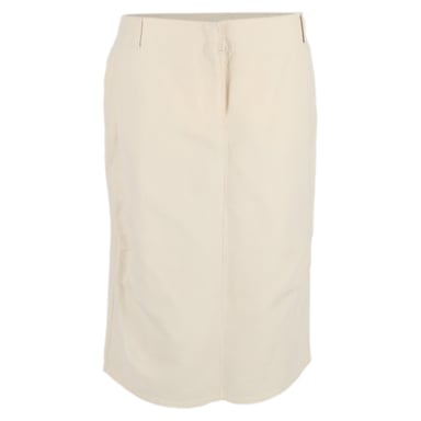 Max Mara Midi Skirt in Cream Linen