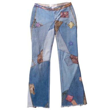 Roberto Cavalli Patchwork Jeans - '00s