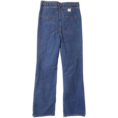 Marc Jacobs Boyfriend Jeans in Blue Cotton Denim