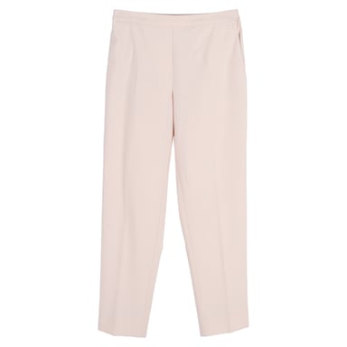 Maison Margiela Straight Leg Trousers in Pastel Pink Polyester