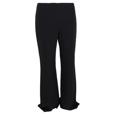 Michael Kors High-Rise Flared trousers in Black Polyester