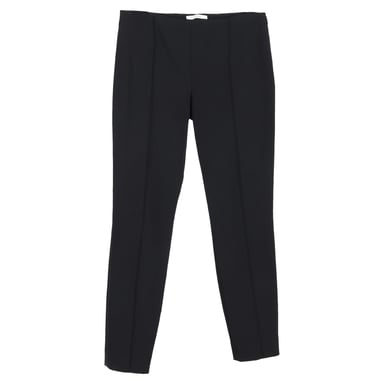 The Row Trousers in Black Wool