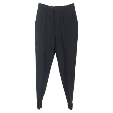 Isabel Marant Straight Leg Trousers in Black Polyester