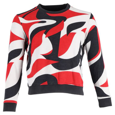 Alexander McQueenPrinted Sweater in Multicolor Cotton