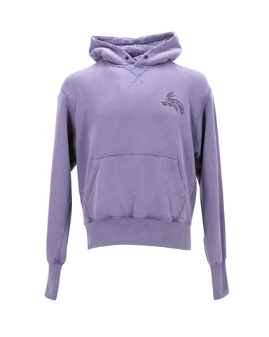 Eytys Lewis Hoodie in Purple Cotton