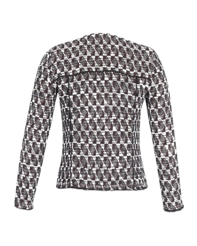 Iro Kamber Tweed Jacket in Black and White Cotton
