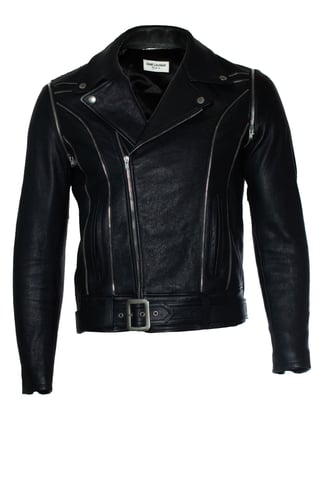 Saint Laurent, 2015 multi zipper leather jacket