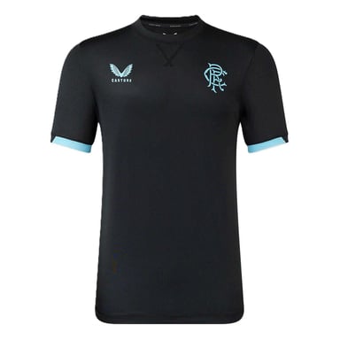 Castore Mens 2023/2024 Rangers FC Travel T-Shirt (Peacoat Navy)
