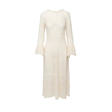 Saint Laurent Embroidered Long Dress - '10s
