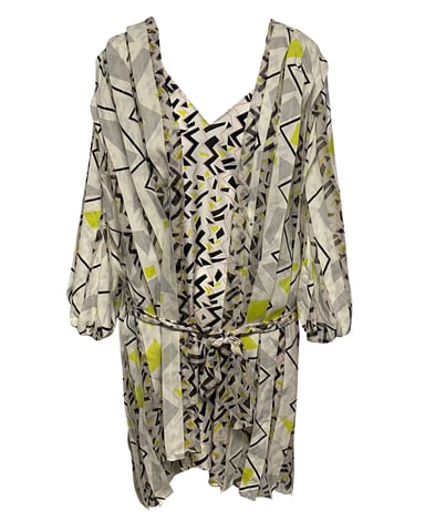 Diane Von Furstenberg MarMara Dress in Multicolor Silk