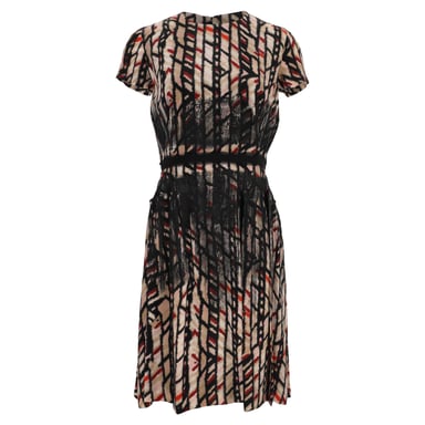 Bottega Veneta Knee-Length Dress in Multicolor Silk