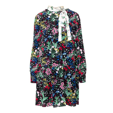 Valentino Floral Print Midi Dress - '10s