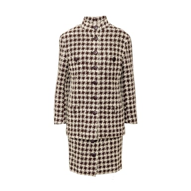 Valentino Boutique Checkered Set - '90s