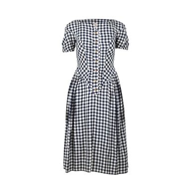 Vivienne Westwood Checkered Midi Dress - '00s