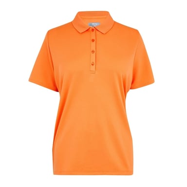 Callaway Womens/Ladies Swing Tech Regular Short-Sleeved Polo Shirt (Nectarine)