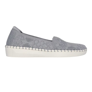 Skechers Womens/Ladies Sepulveda Crochet Trainers (Grey)