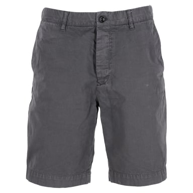 Mr. P. Bermuda Shorts in Grey Cotton