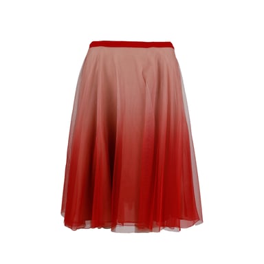 Red Valentino Ombre Tulle A-line Skirt - '10s