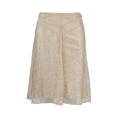 Moschino Lace A-line Skirt - '10s