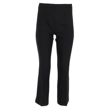 Prada Straight Leg Pants in Black Polyester
