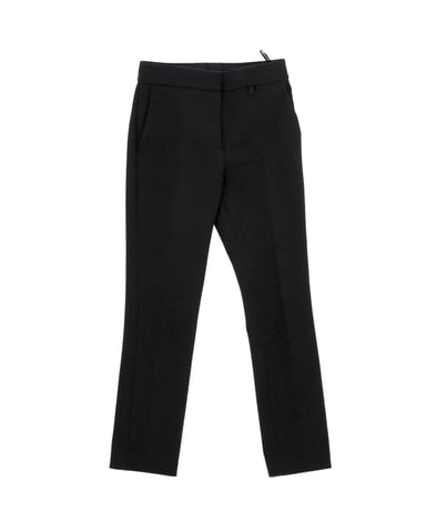 Givenchy Cigarette Trousers in Black Viscose