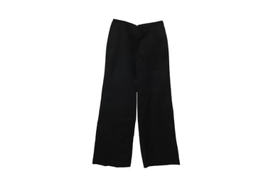 Adam Lippes Tailored Pants in Black Cotton