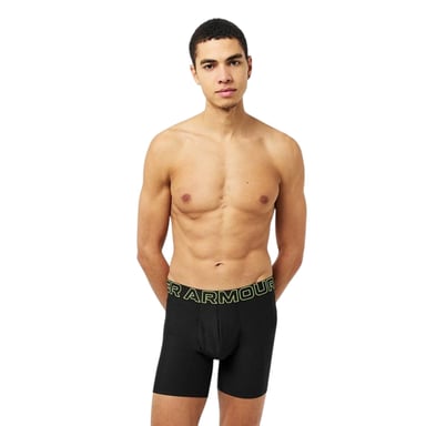 Under Armour Mens Tech Boxer Briefs (Pack of 2) (Black Marl)