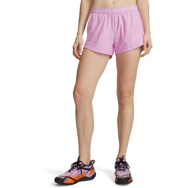 Under Armour Womens/Ladies Play Up 2 in 1 Shorts (Dawn Pink)