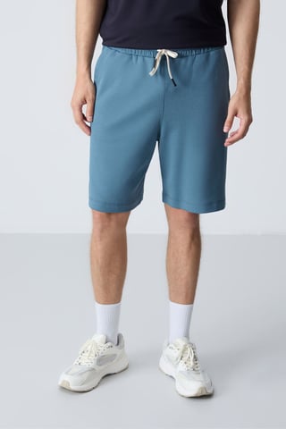 Men's Cotton-Blend Sweat Shorts