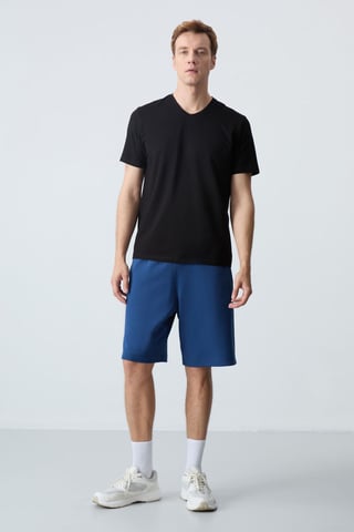 Men's Cotton-Blend Sweat Shorts